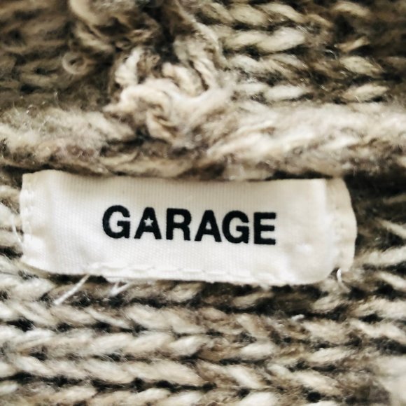 NWOT, Garage Hooded Knit Poncho Size S - Picture 17 of 17